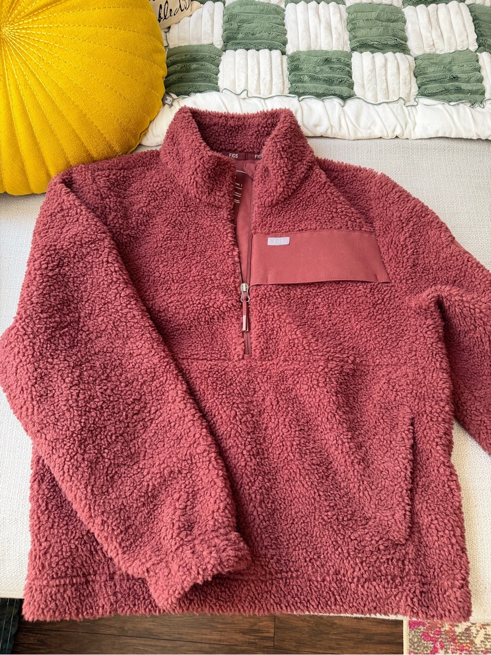 Figs Fleece 1/4 zip